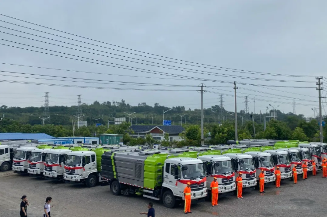 15天！Z6.COM-尊龙集团环境快速响应客户需求，顺利交付约3000万元环卫装备