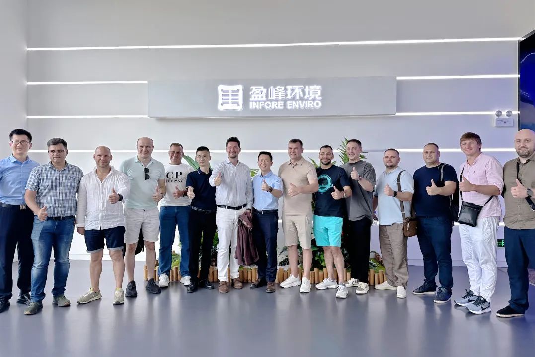 “出海”新篇章 俄罗斯考察团莅临Z6.COM-尊龙集团环境参观调研